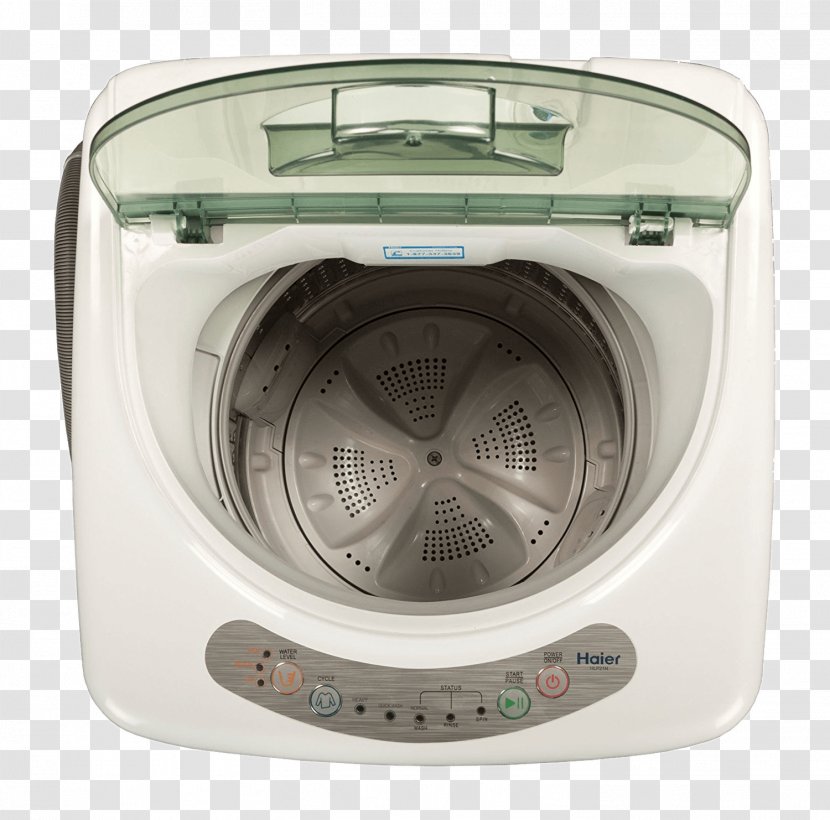 Washing Machines Haier Room Sink - Major Appliance - Machine Transparent PNG