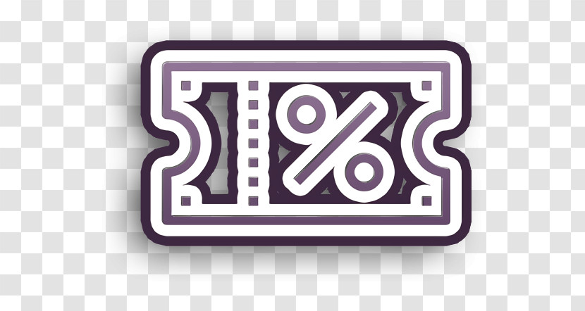 Coupon Icon E-commerce Icon Transparent PNG