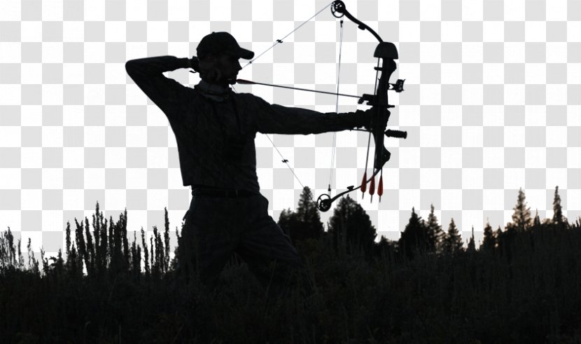 Archery Bow And Arrow Bowhunting Deer Hunting - Shadow Transparent PNG