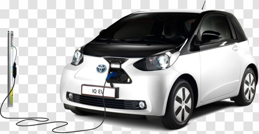 Electric Vehicle Toyota IQ Car RAV4 EV Transparent PNG