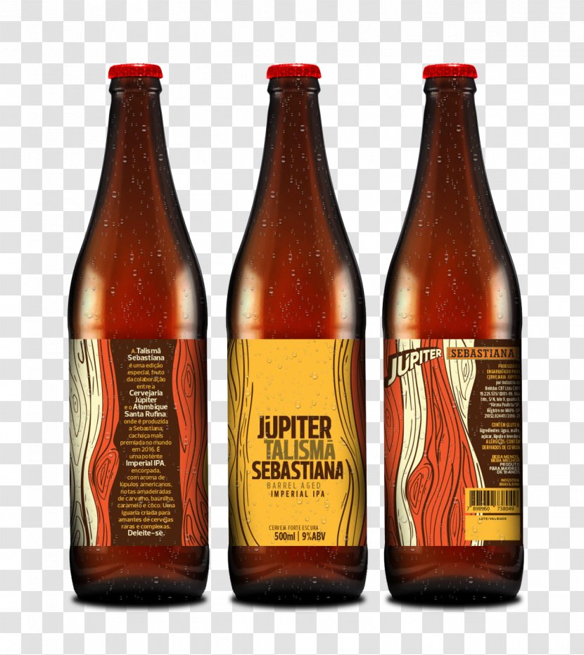 India Pale Ale Beer Bottle Cachaça - Draught Transparent PNG