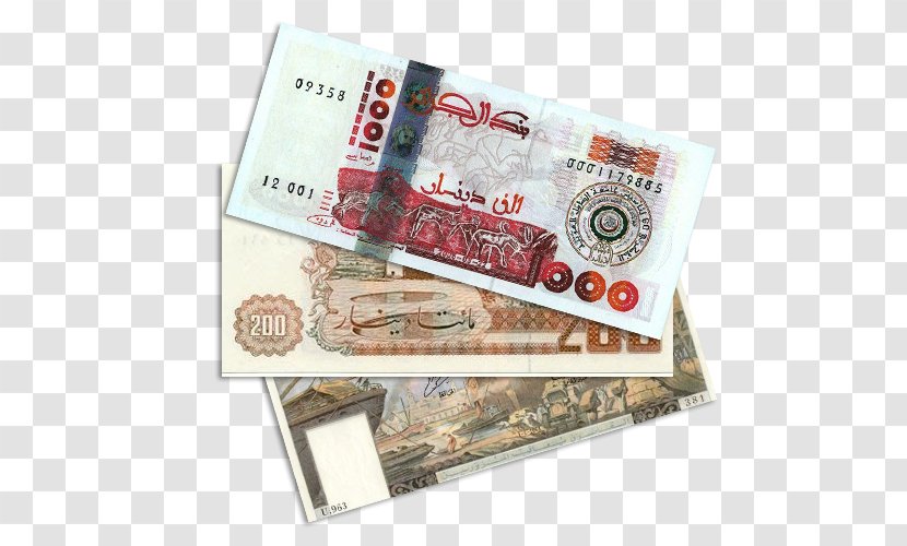 Algerian Dinar Standard Catalog Of World Paper Money Banknote Currency Transparent PNG