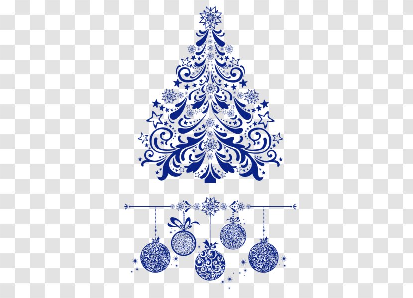 Christmas Tree Pattern - Card - Point Transparent PNG