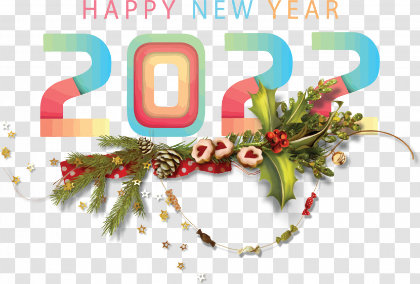 2022 Happy New Year 2022 New Year 2022 Transparent PNG