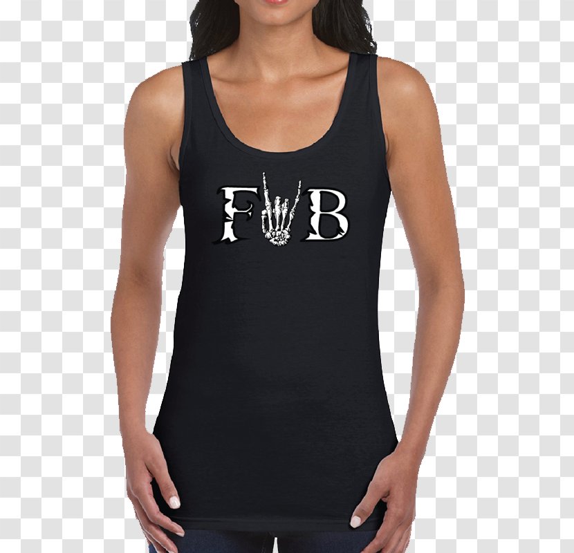 T-shirt Tanktop Sleeveless Shirt Woman - Crop Top Transparent PNG