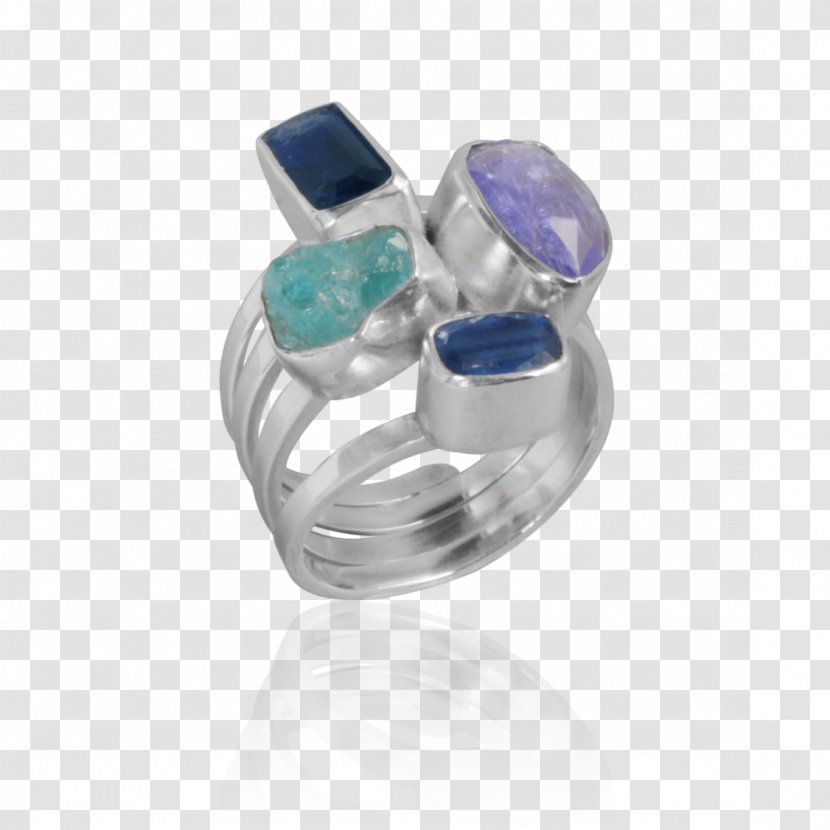 Sapphire Ring Silver Gemstone Tanzanite Transparent PNG