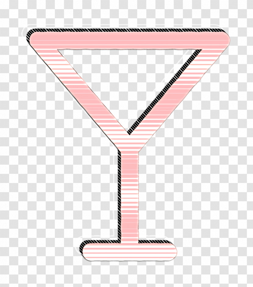 Bar Glasses And Bottles Icon Pub Icon Martini Glass Icon Transparent PNG
