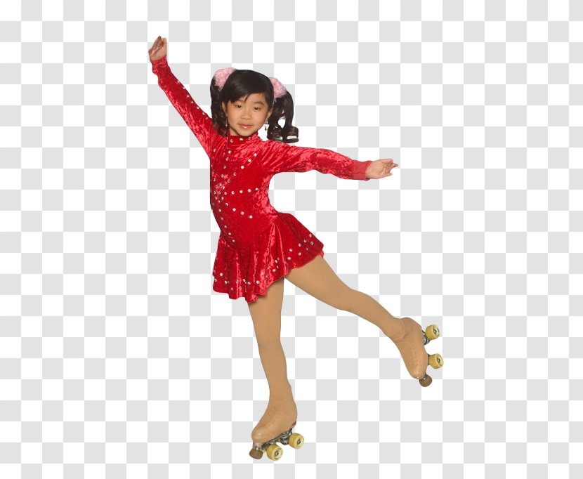 Ice Dancing Mixed Artistic Roller Skating Figure - Flower Transparent PNG