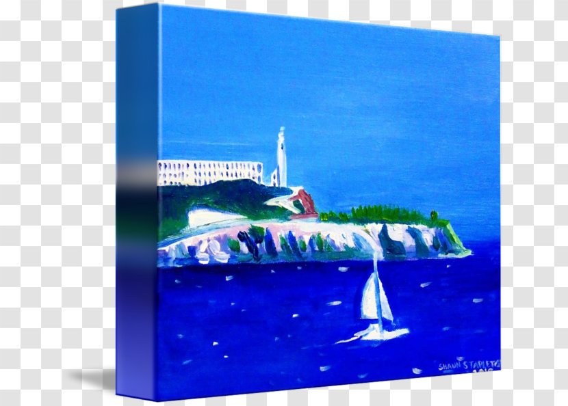 Fine Art Painting Alcatraz Island Picture Frames - Sea Transparent PNG