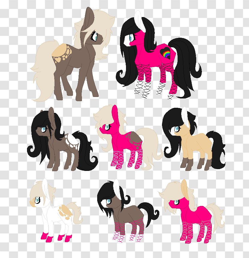 Mustang Pony Vertebrate Cartoon - Livestock - Tayo Transparent PNG