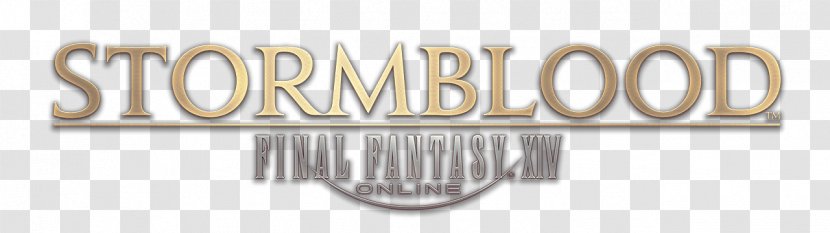 Final Fantasy XIV: Stormblood Heavensward Expansion Pack Enix - Logo - XIV Transparent PNG