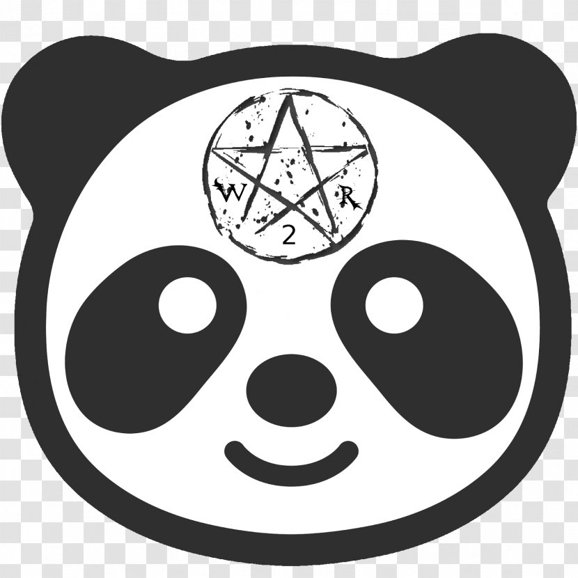 Giant Panda Emoji Clip Art - Visual Arts Transparent PNG