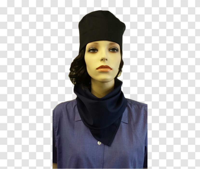 Beanie Chef Scarf Knit Cap - Headgear Transparent PNG