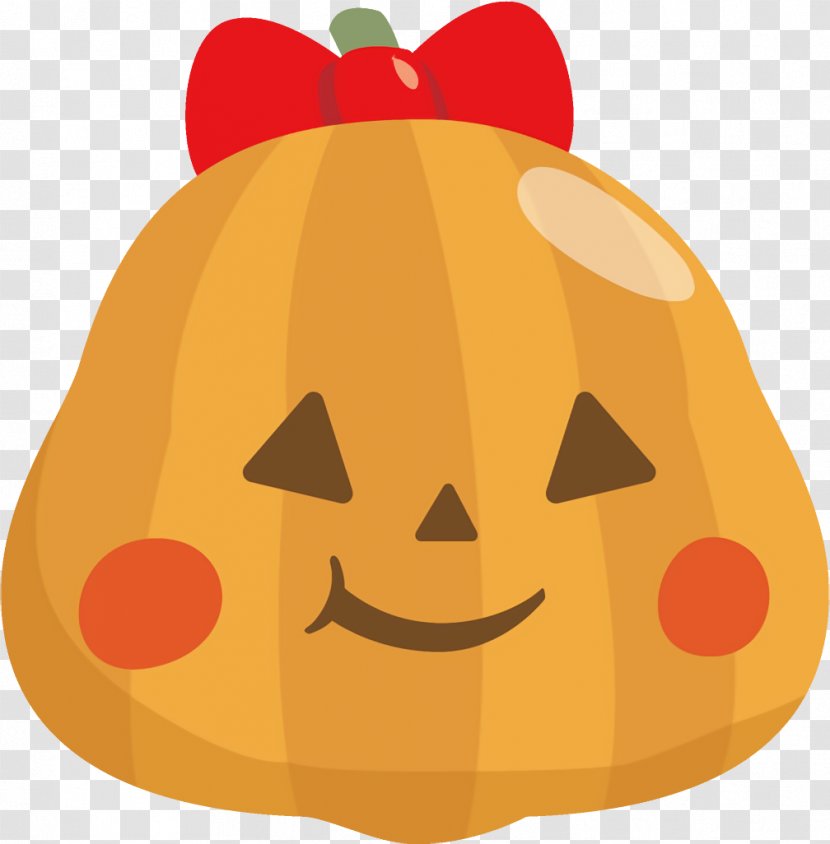 Jack-o-Lantern Halloween Carved Pumpkin - Fruit - Calabaza Transparent PNG