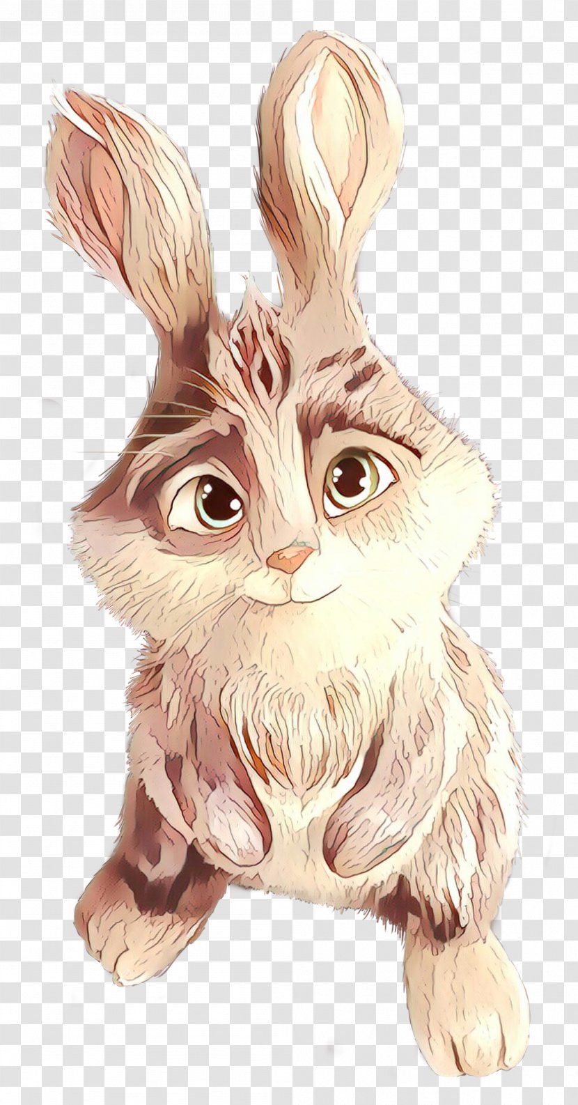 Whiskers Hare Cat Easter Bunny Rabbit - Felidae - Rabbits And Hares Transparent PNG