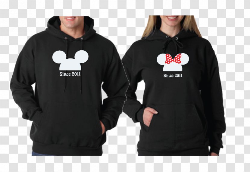 T-shirt Mickey Mouse Minnie The Walt Disney Company Clothing - Sleeve - Heart-shaped Bride And Groom Wedding Shoots Transparent PNG