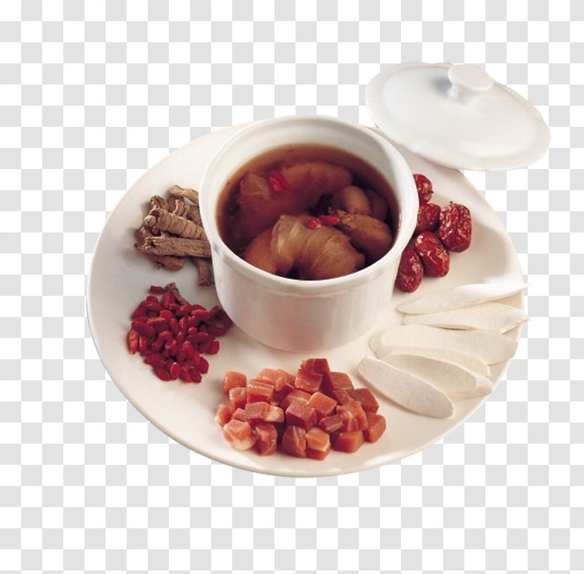 Ginger Tea Chinese Cuisine Drinking Soup - A Few Ginger, Red Dates Transparent PNG