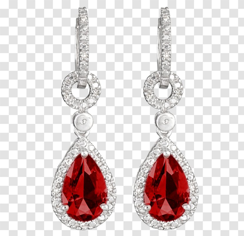 Earring Jewellery Diamond Necklace Gemstone - Chain Transparent PNG