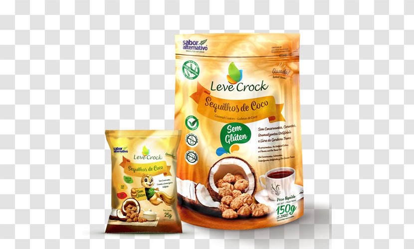 Leve Crock Food Biscuit Jam Salgado - Snack Transparent PNG