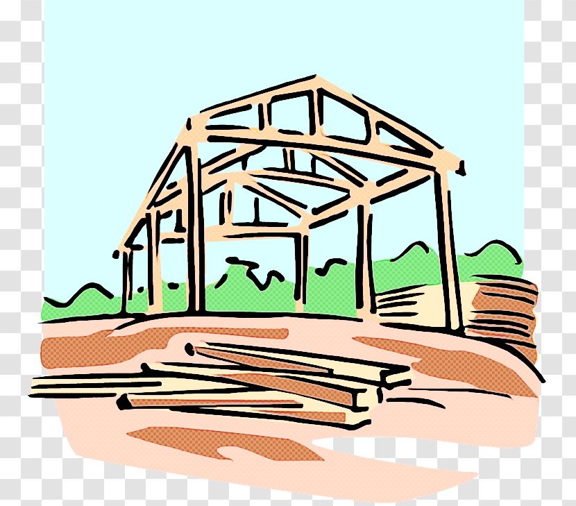 Building Background - Landscape - Log Cabin Transparent PNG