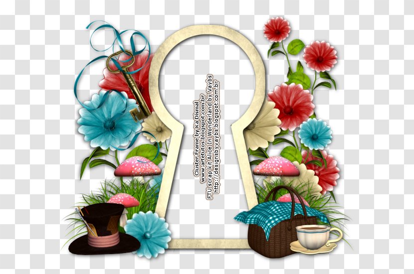 Picture Frames Queen Of Hearts White Rabbit Alice's Adventures In Wonderland - Symbol Transparent PNG