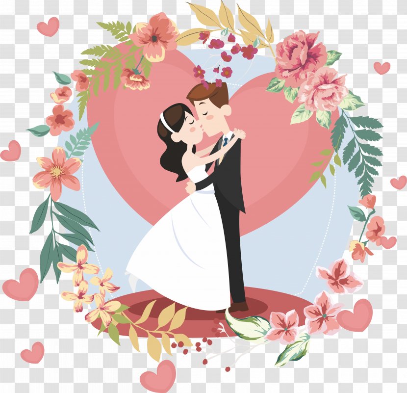 Wedding Invitation Marriage Bridal Shower - Floral Design - Flowers Welcome Card Transparent PNG