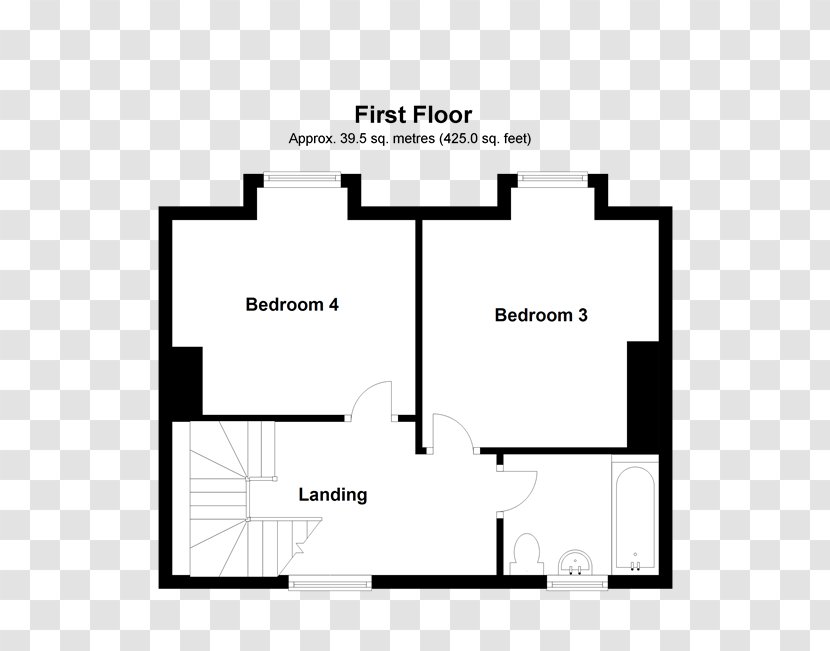 Floor Plan House The Liberties, Dublin Apartment - 8 Transparent PNG