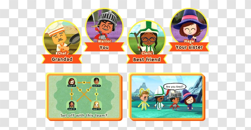 Miitopia Nintendo 3DS Wiki - Organism - Qr Code Mii Tomodachi Life Youtubers Transparent PNG