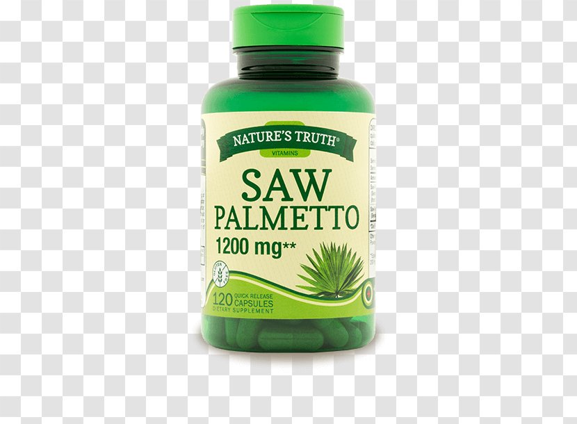 Nature's Truth Saw Palmetto 1200 Mg Capsules Ultimate Claconjugated Linoleic Acid Leanloktm 1250 Herbalism Product Transparent PNG
