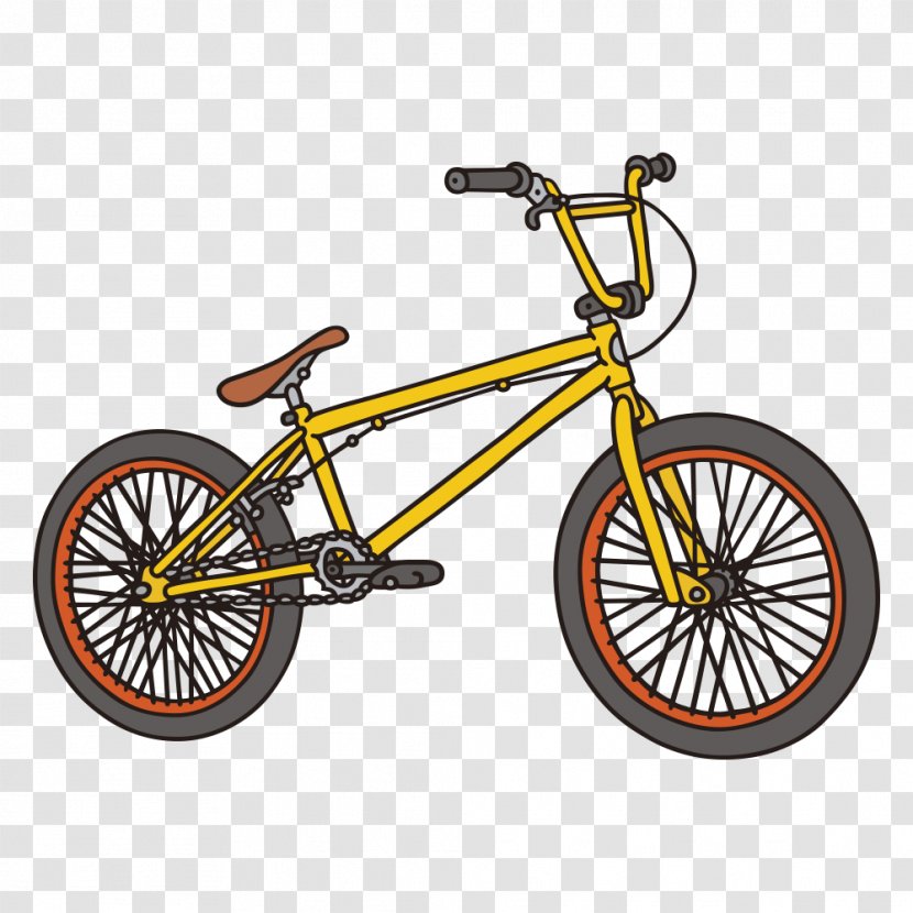 BMX Bike Bicycle WeThePeople Freestyle - Hybrid - Vector Cartoon Transparent PNG
