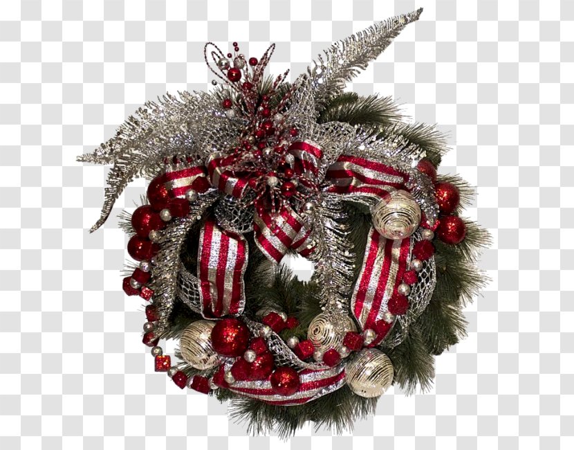 Christmas Ornament - Decor - European Wreaths Transparent PNG