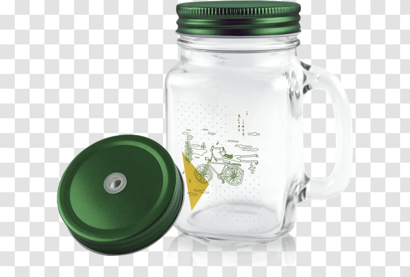 Mason Jar Glass Taiwan FamilyMart Co. Ltd. Convenience Shop - Bottle Transparent PNG