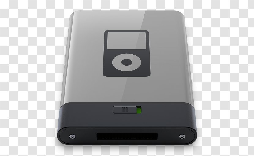 Electronic Device Ipod Multimedia Electronics Accessory - Data - Grey IPod B Transparent PNG