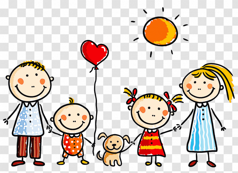 People Child Cartoon Playing With Kids Happy Transparent PNG