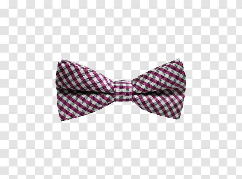 Bow Tie Necktie Tuxedo Lapel Pin Neckwear - Magenta Transparent PNG