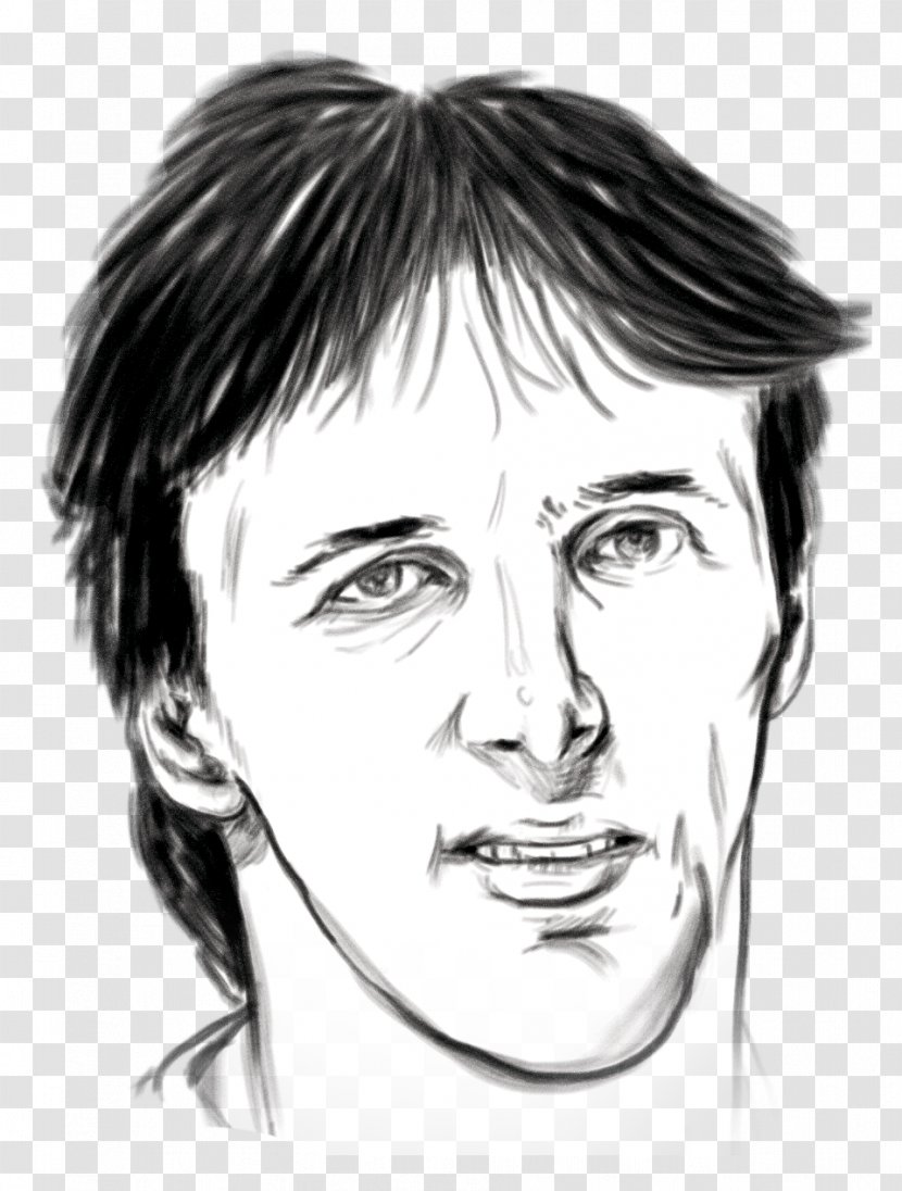 Mike Bossy Drawing Nose Sketch Transparent PNG