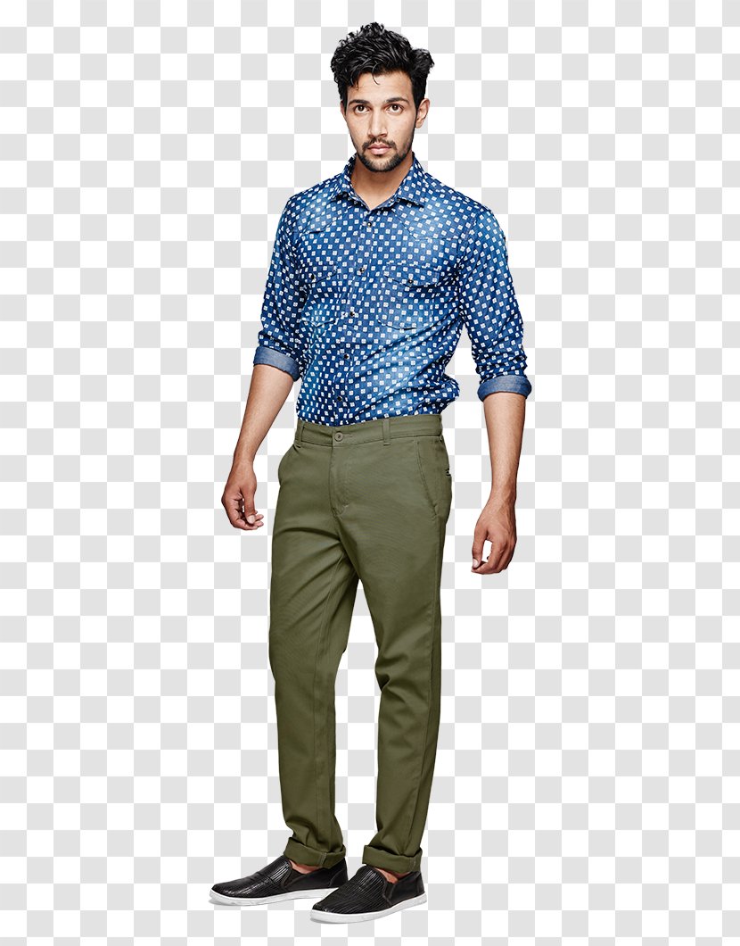 Ranbir Kapoor Tamasha Jeans T-shirt Pants - Sleeve Transparent PNG