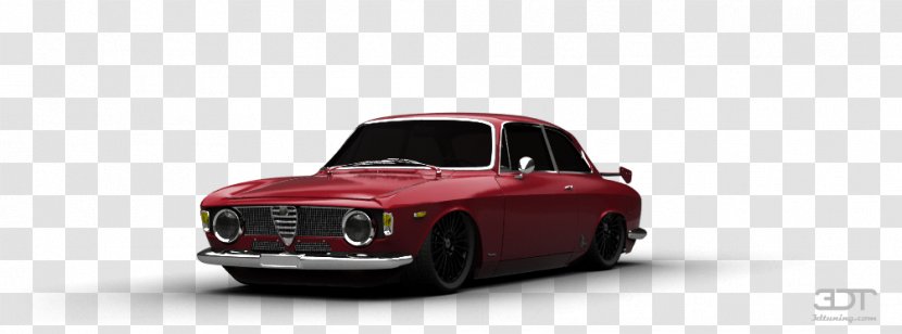 Classic Car Compact Automotive Design Model - Alfa Romeo Giulia Transparent PNG