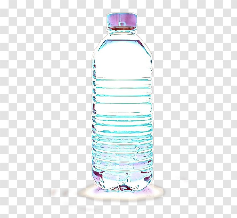 Plastic Bottle - Cartoon - Mineral Water Drinking Transparent PNG