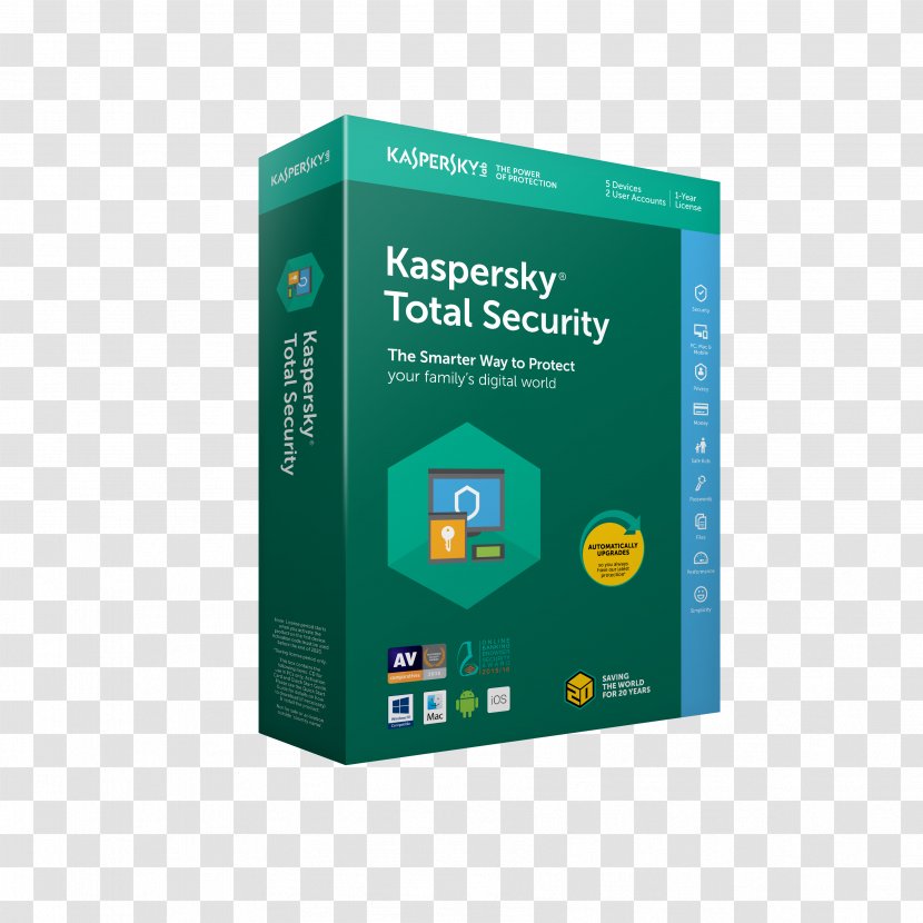 Kaspersky Anti-Virus Antivirus Software Computer Lab Internet Security - Multimedia Transparent PNG