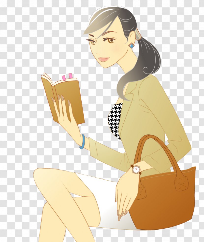 Cartoon Package Delivery Reading Employment Job Transparent PNG