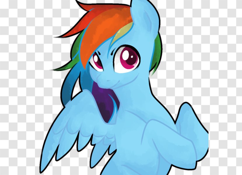 My Little Pony Nikita Rainbow Dash Horse - Watercolor Transparent PNG