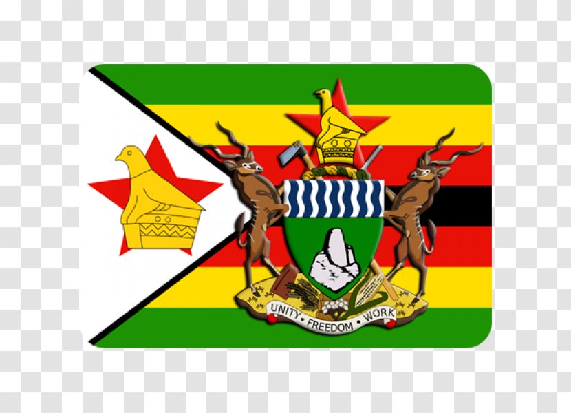 Flag Of Zimbabwe National Bird - Uruguay Transparent PNG