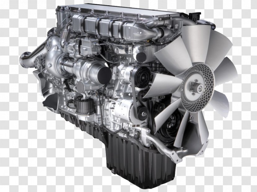 Detroit Diesel Car Engine - Truck Transparent PNG