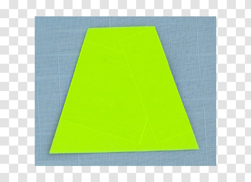 Line Triangle Material Lawn - Green Transparent PNG