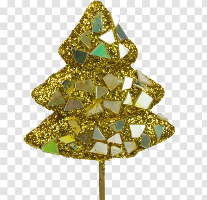 Christmas Ornament Tree New Year - Glitter - Lens Transparent PNG