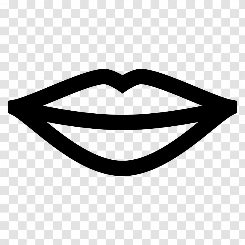Eye Symbol - Smile Blackandwhite Transparent PNG