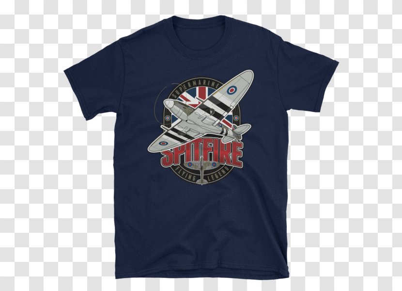 T-shirt Clothing New York Yankees Sleeve - Unisex - Supermarine Spitfire Transparent PNG