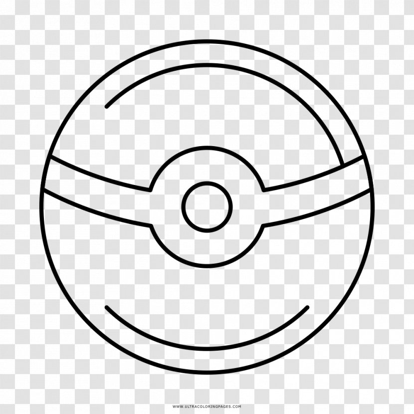 Coloring Book Poké Ball Pikachu Pokémon Ultra Sun And Moon - Symbol Transparent PNG