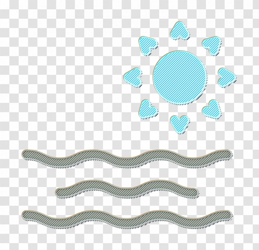 Summer Icon - Holiday - Aqua Turquoise Transparent PNG